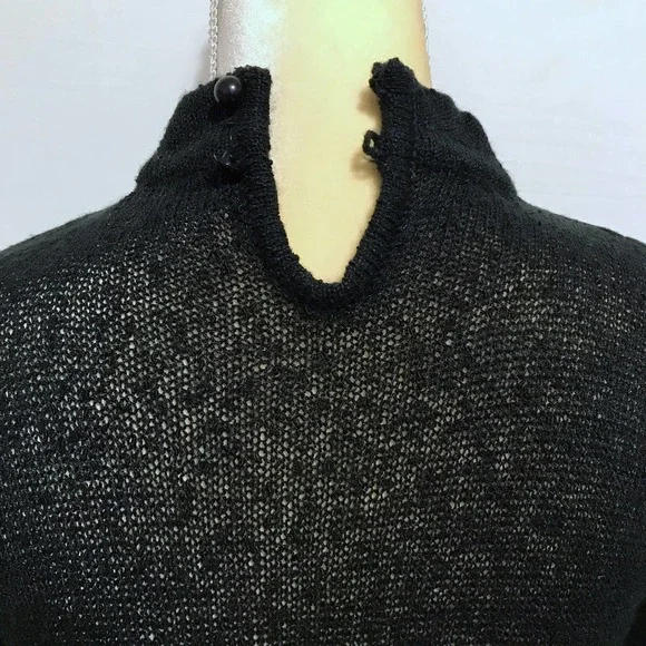 ❌SOLD❌ Dana Ashley Vintage Black Sweater Women M - Picture 9 of 11